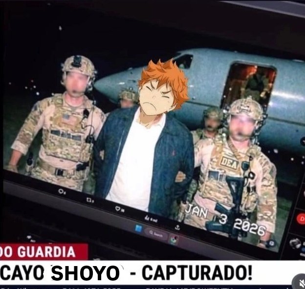 🪻ᩧㅤㅤ #auㅤㅤ ੭੭ㅤㅤ♡ㅤㅤ仓
ᰍᰍㅤㅤ🧺ུㅤㅤ⸺ㅤ #kagehina
Donde Shoyo le declara la guerra al presidente de Estados Unidos.

O donde Tobio aprovecha la amenaza del presidente de Venezuela, con quien tenía un crush, para poder llevárselo.