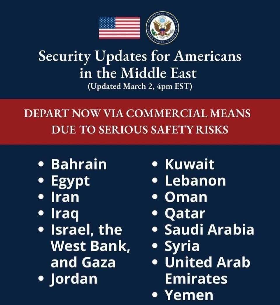 A_SA2R_'s tweet photo. 🚨 الوضع الحالي في طريقه للخروج عن السيطره ...🔥
بسبب إحتمالية بدء العمليات العسكرية الأمريكية ضد إيران (مع دعم إسرائيـ.ـلي)، وردود الفعل الإيرانية بالصواريخ والمسيّرات على دول المنطقة بأكملها... https://t.co/7TQYhslHFR