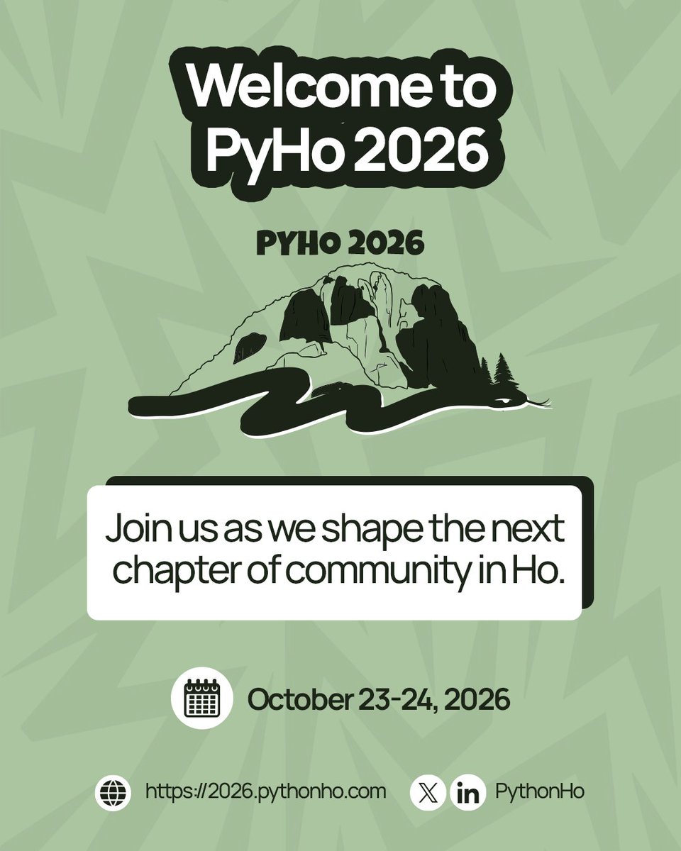 Python User Group Ho tweet media