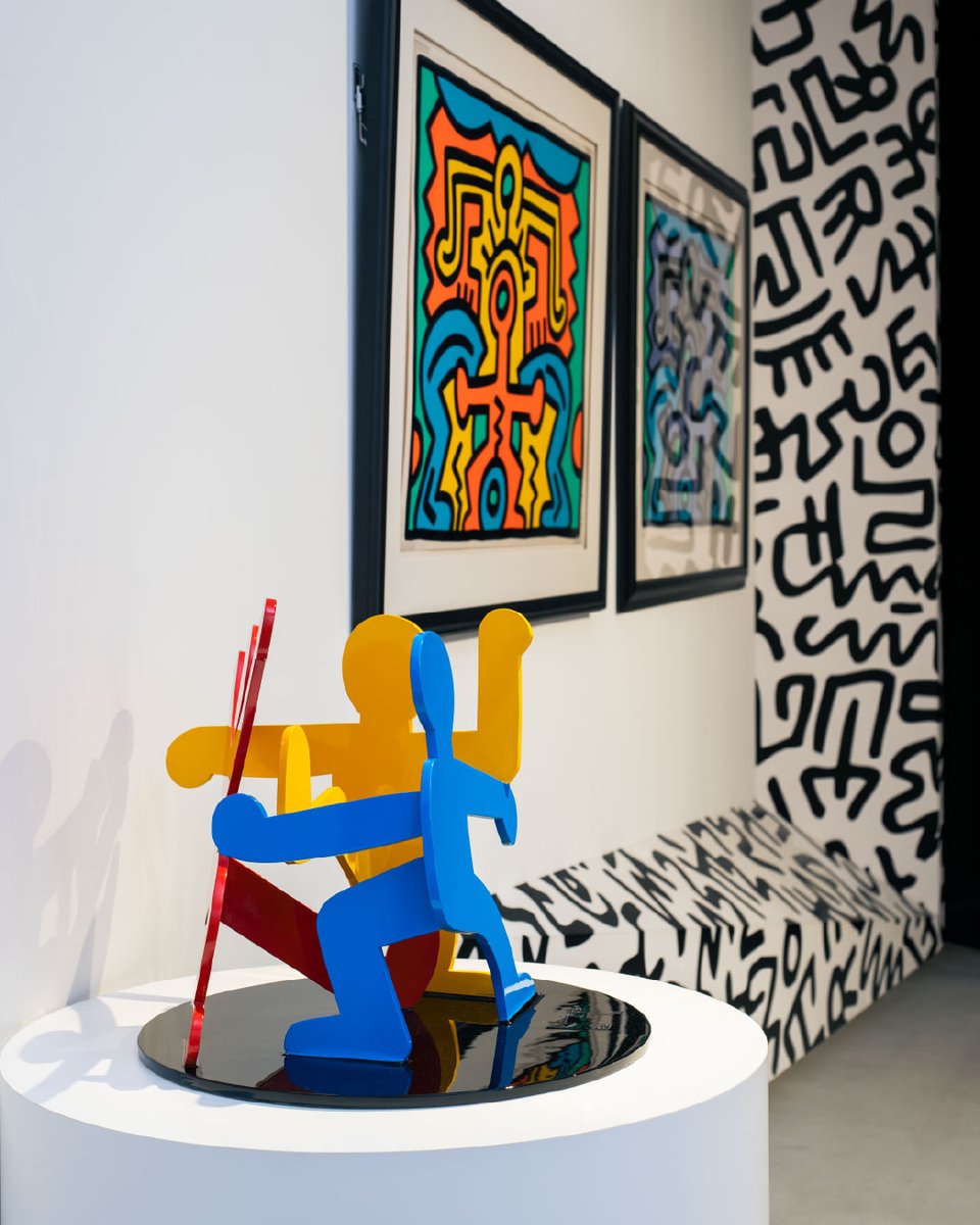現在開催中の展覧会「Keith Haring: Arching Lines 人をつなぐアーチ