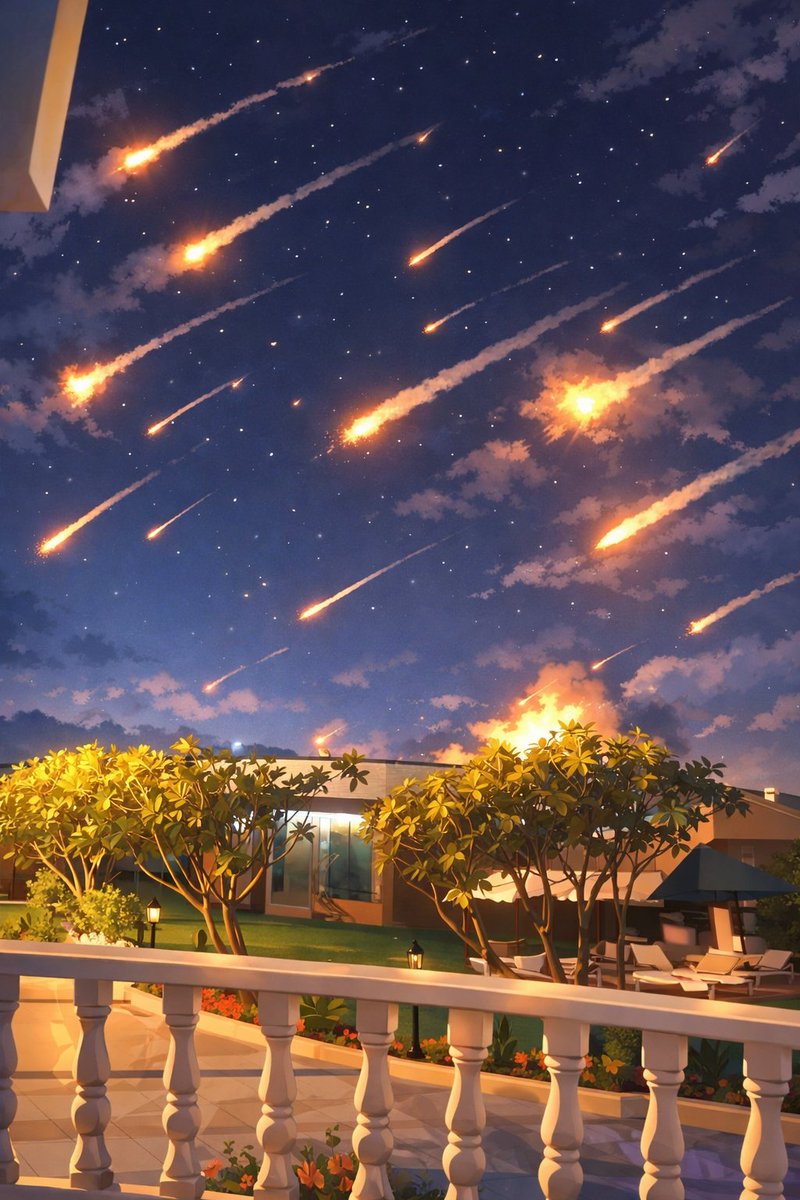 WNI ini merekam puluhan rudal berterbangan di langit Abu Dhabi.