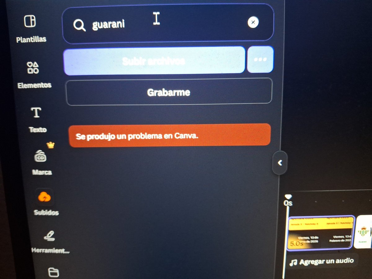 Se cayó #Canva???