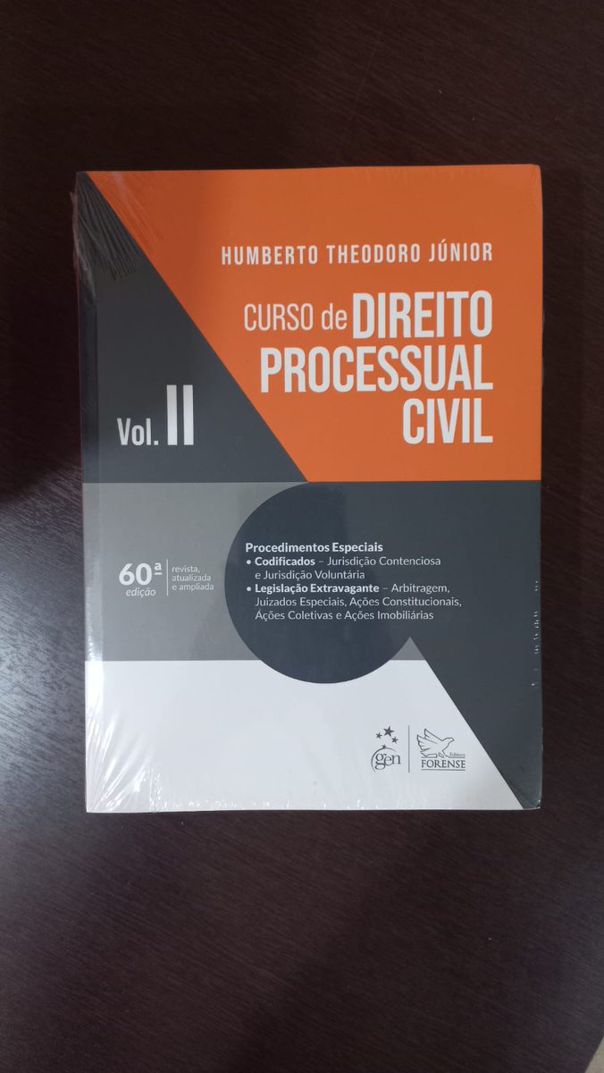 LIVDEDIREITO's tweet image. Curso de Direito Processual Civil - Volumes 1, 2 e 3
Humberto Theodoro Júnior
livrariadedireito.com.br/civil/curso-de…

#direito #direitocivil #processocivil #direitoprocessualcivil #cpc #oab #livrosjuridicos #doutrinajuridica #recursos #execucao #procedimentosespeciais #teoriageraldoprocesso