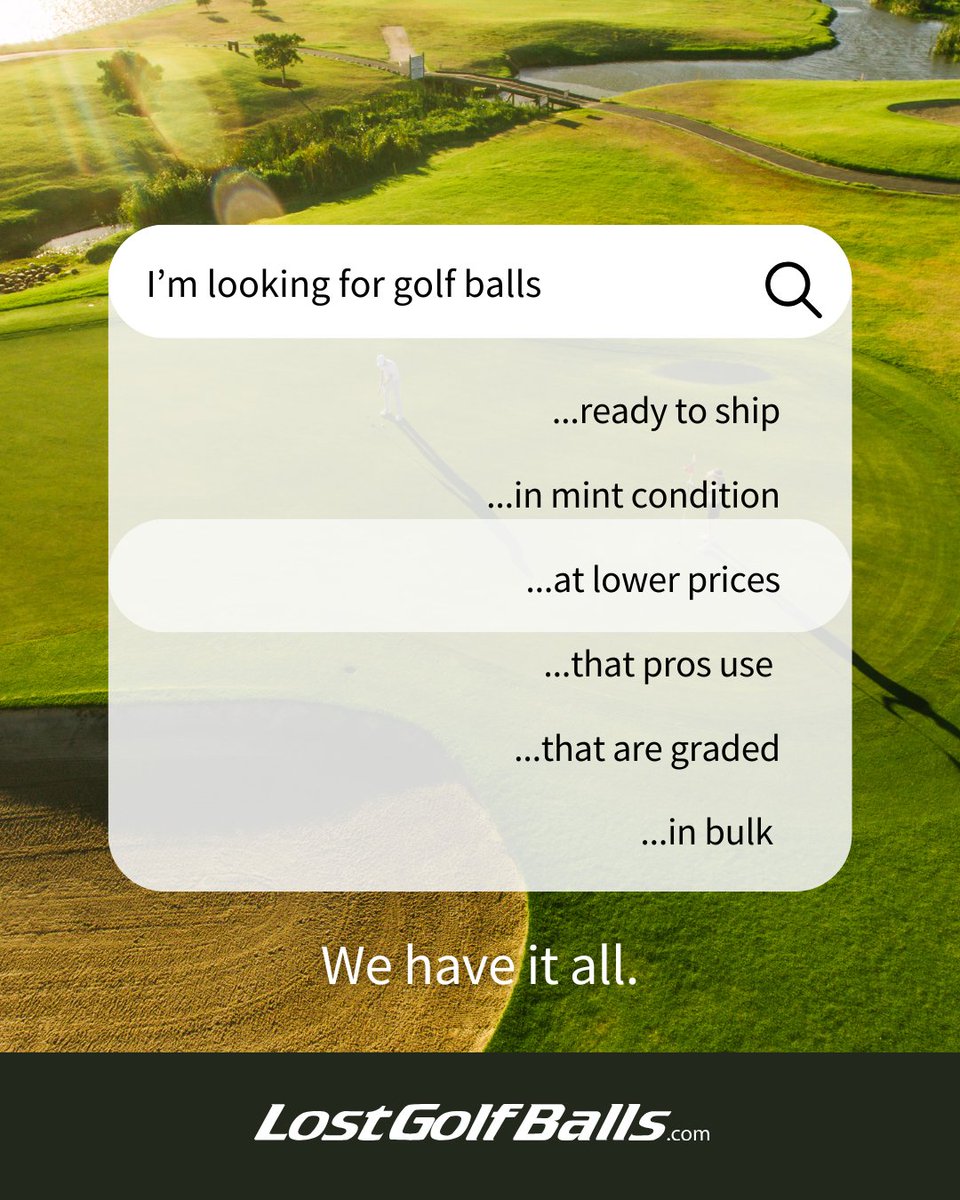 LostGolfBalls.com tweet media