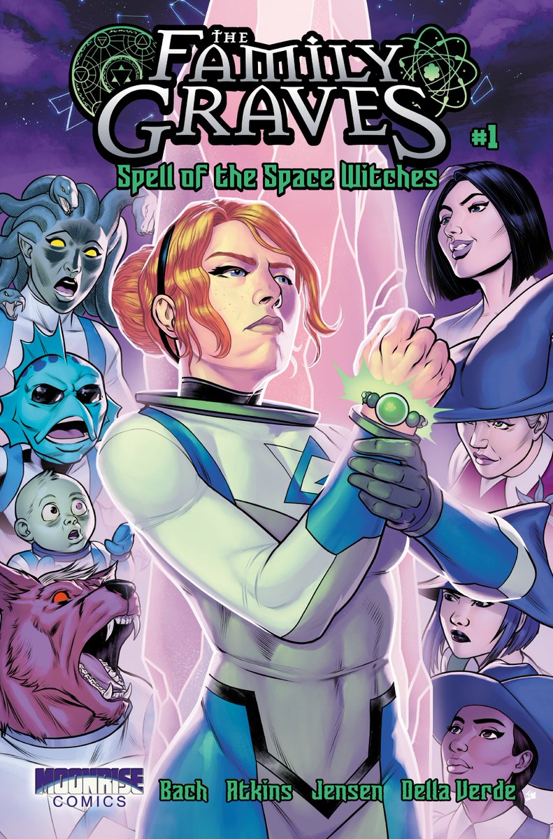 Pullbox Previews The Family Graves: Spell of the Space Witches #1- Bewitching Return of The Family Graves Rockets Your Way on Kickstarter with a Blazing Phil Hester Variant Cover! thepullbox.com/2026/03/93121/