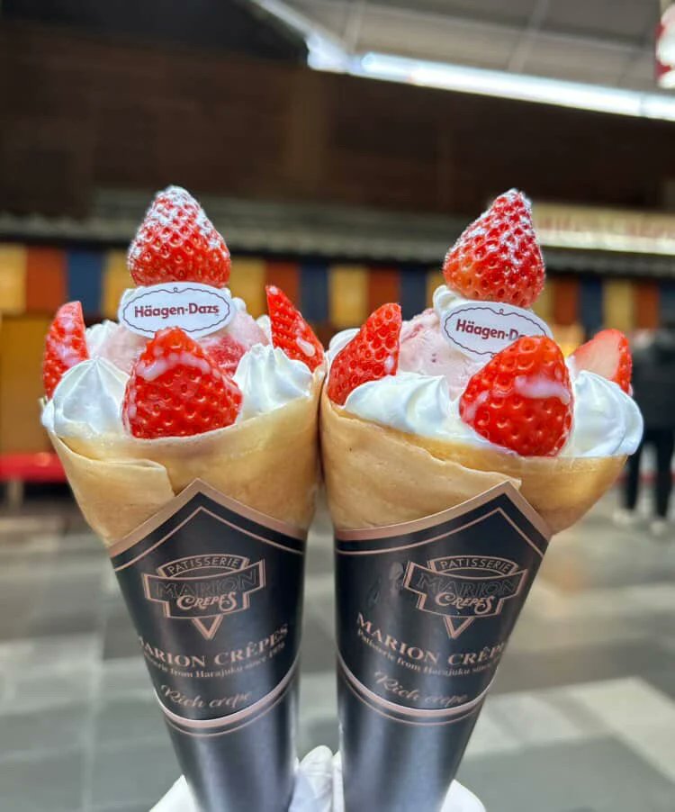 本日 #めざましテレビ で紹介された 🍓贅沢いちごwith Häagen-Dazs