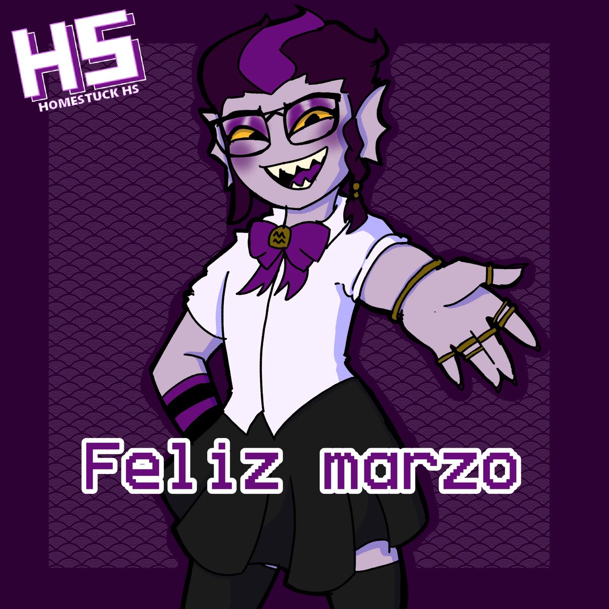 HomestukHs's tweet photo. Eridan de HomestuckHS les desea un Feliz Marzo!

#HsHs #Homestuck #homestuckfanart #fanart #HomestuckHS #MarchEridan #marcheridanampora https://t.co/mBgKzpE1m6