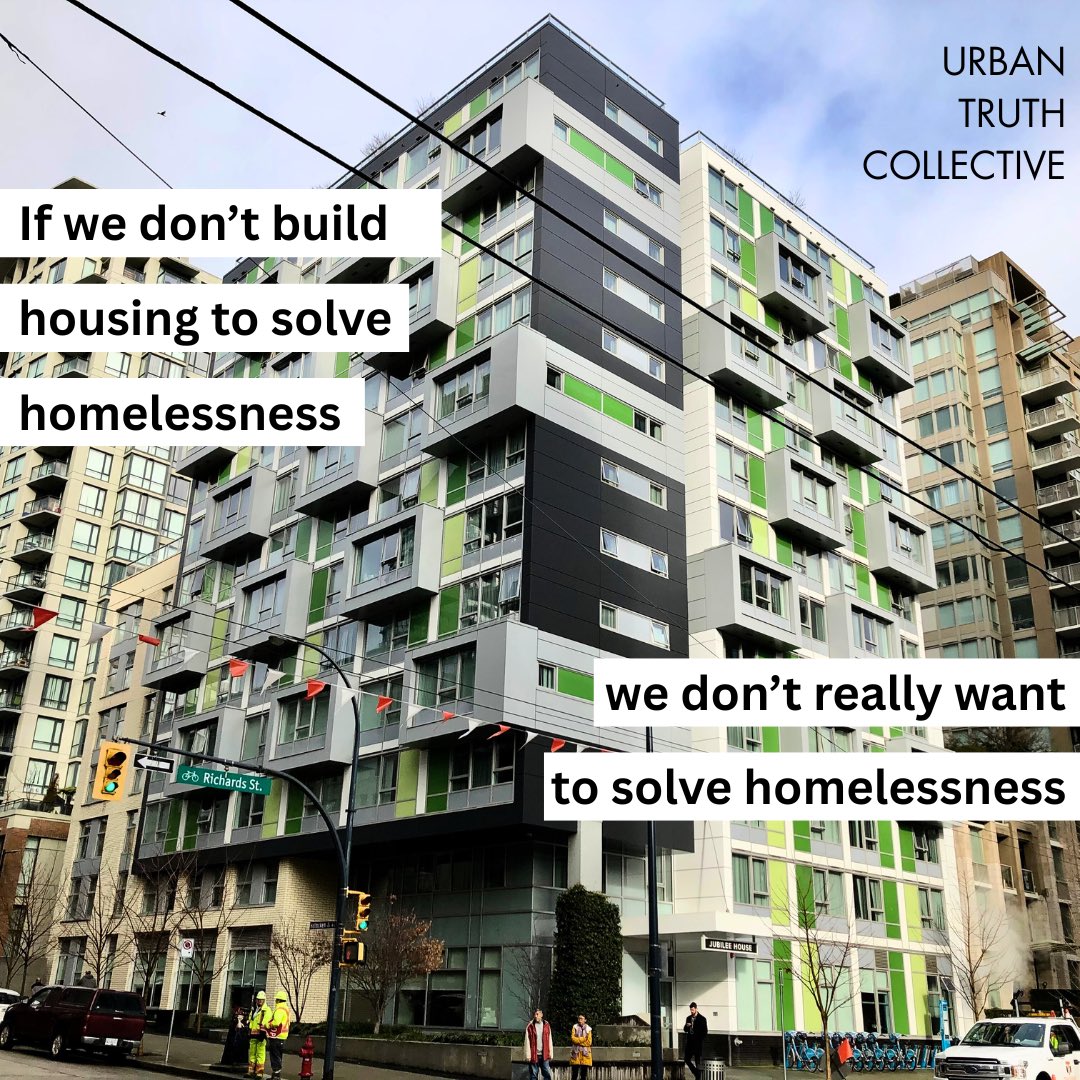 BrentToderian's tweet photo. Refusing to building supportive housing for those who would otherwise be homeless means more people homeless in our streets and parks, AND higher public costs for all of us. It’s as simple as that. #UrbanTruth https://t.co/WwBvQZZYEG