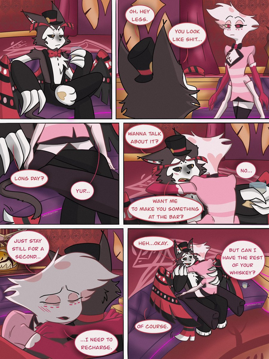 Recharging…💕

#HazbinHotel #huskerdust