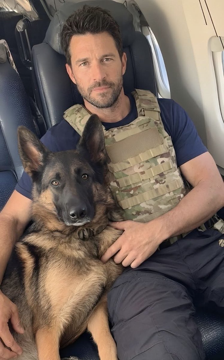 She said my dog looked “dangerous.” She asked why a German Shepherd like this was even allowed on a plane.

Ma’am, let me introduce you to Duke. That “threatening” animal spent six years deployed with Marine Special Operations. He’s a certified Multi-Purpose Canine. While most