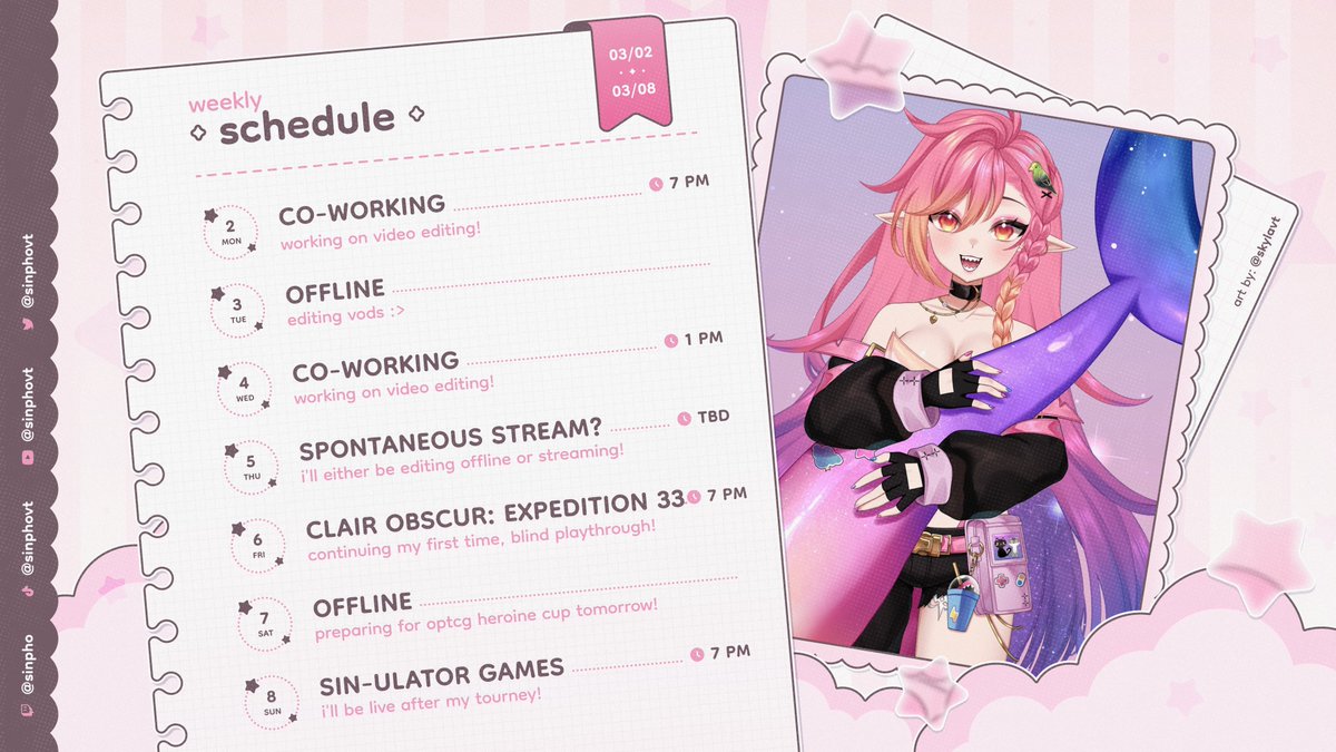 Sinpho🌅💜🦈 Pre-Debut VTuber tweet media