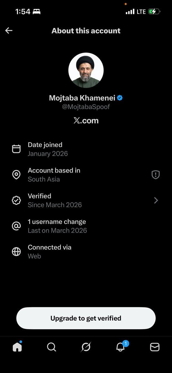 realTaheer's tweet photo. @MojtabaSpoof Fake account https://t.co/dT4Oj2xJWW