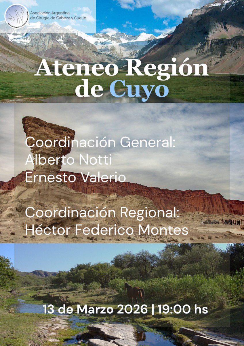 aaccyc_'s tweet photo. Ateneo Federal Región de CUYO

🗓️ Viernes 13 de Marzo 19:00 Hs

ID de reunión: 859 0652 4352
Contraseña: 648737

Los esperamos

AACCYC https://t.co/4JM1rN4IpJ