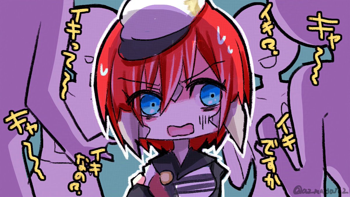 再掲】 これは身内を描いたネタ絵 こういうテイストで必要そうなVの方