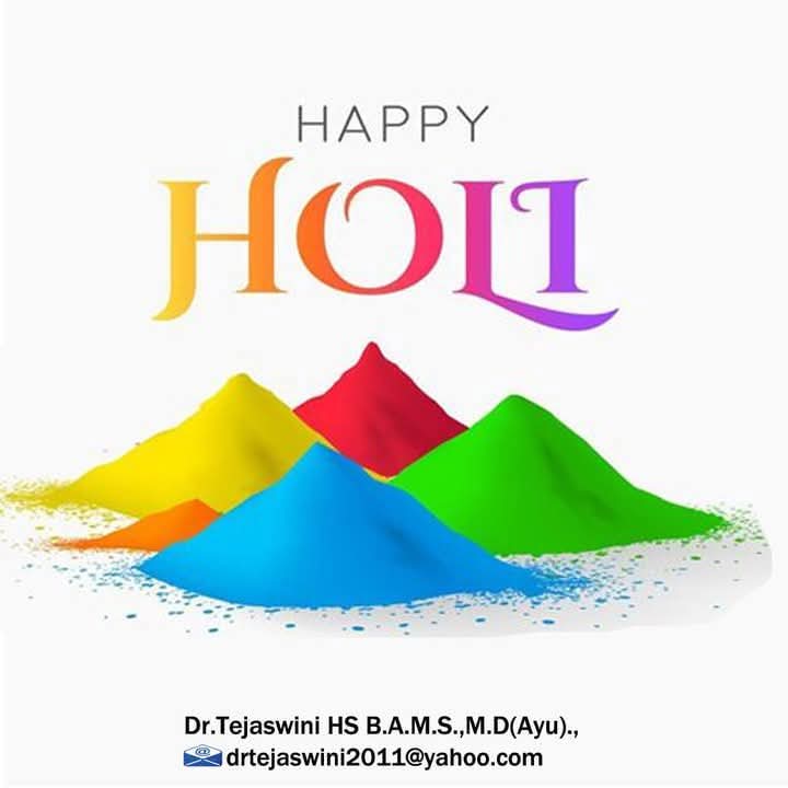 Happy holi to all.