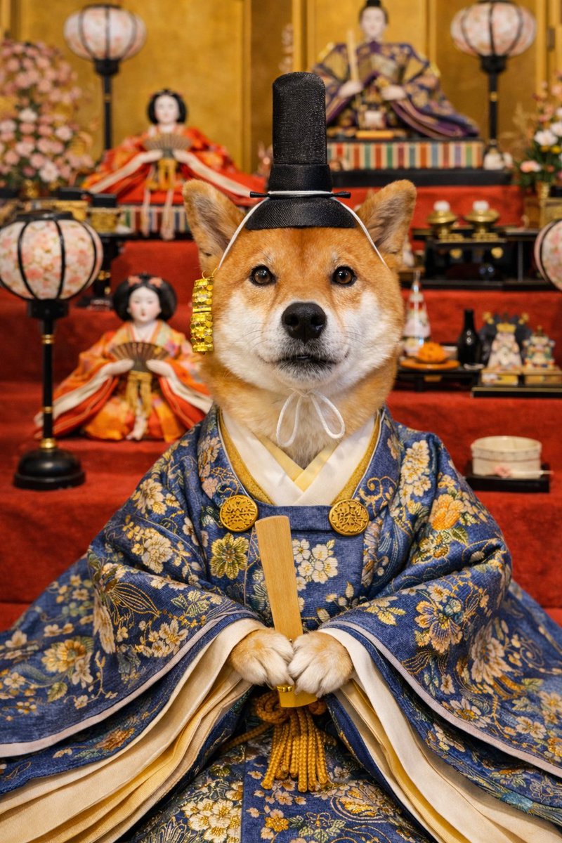 3月3日ひな祭り🎎。チャッピーとGeminiにマッチョのコスプレしてもらっ