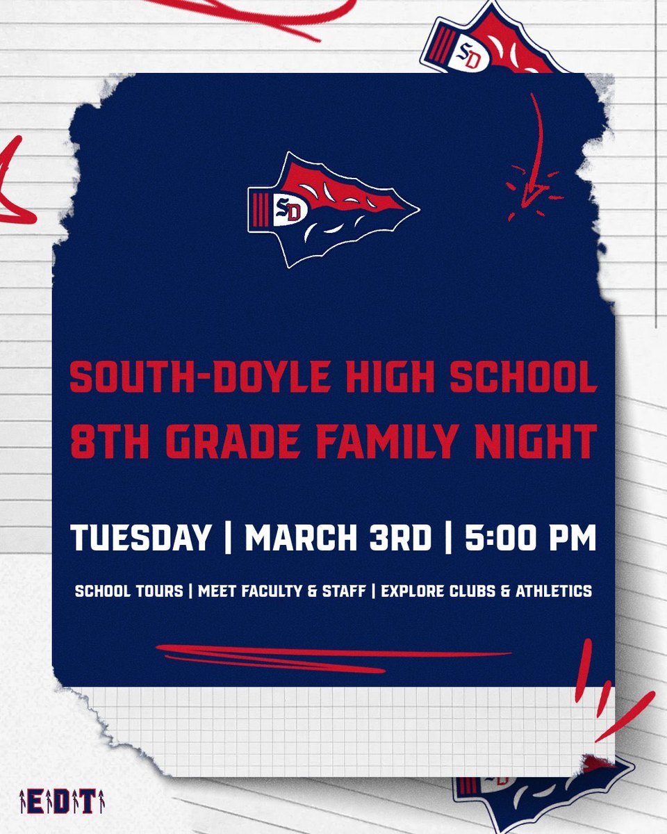 South-Doyle (Tenn.) HS Football tweet media