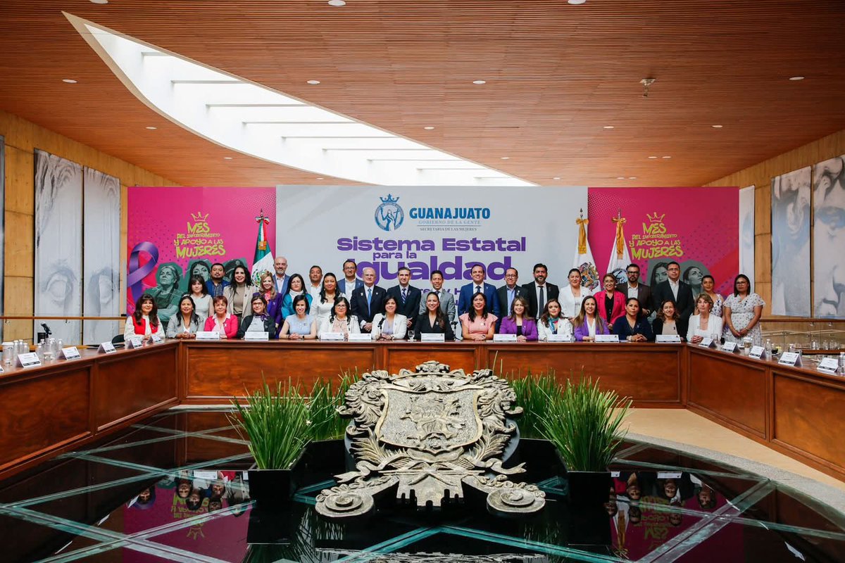 Queremos un Guanajuato donde mujeres y hombres tengan las mismas oportunidades de crecer y salir adelante. 🙋🏻‍♂️🙋🏻‍♀️

Realizamos la Primera Sesión Ordinaria del Sistema Estatal para la Igualdad entre Mujeres y Hombres. Presentamos los avances de 2025 y el plan de trabajo 2026, y