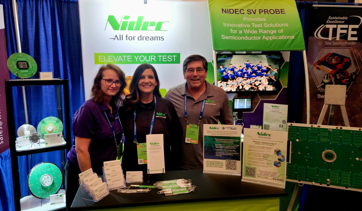 Nidec SV Probe tweet media