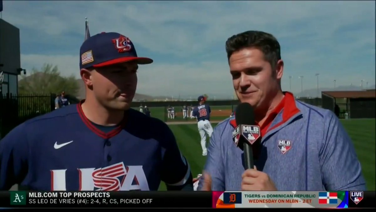 "I've always compared this to the All-Star Game..."
@tigers superstar and reigning AL Cy Young winner Tarik Skubal is ecstatic to build relationships inside @USABaseball's loaded clubhouse!
MLB Network + @CapitalOne
