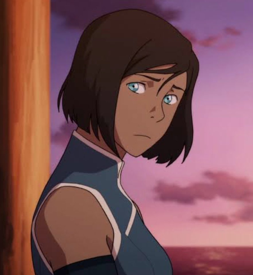 This is literally Korra. She didn't even get a childhood. She was just four