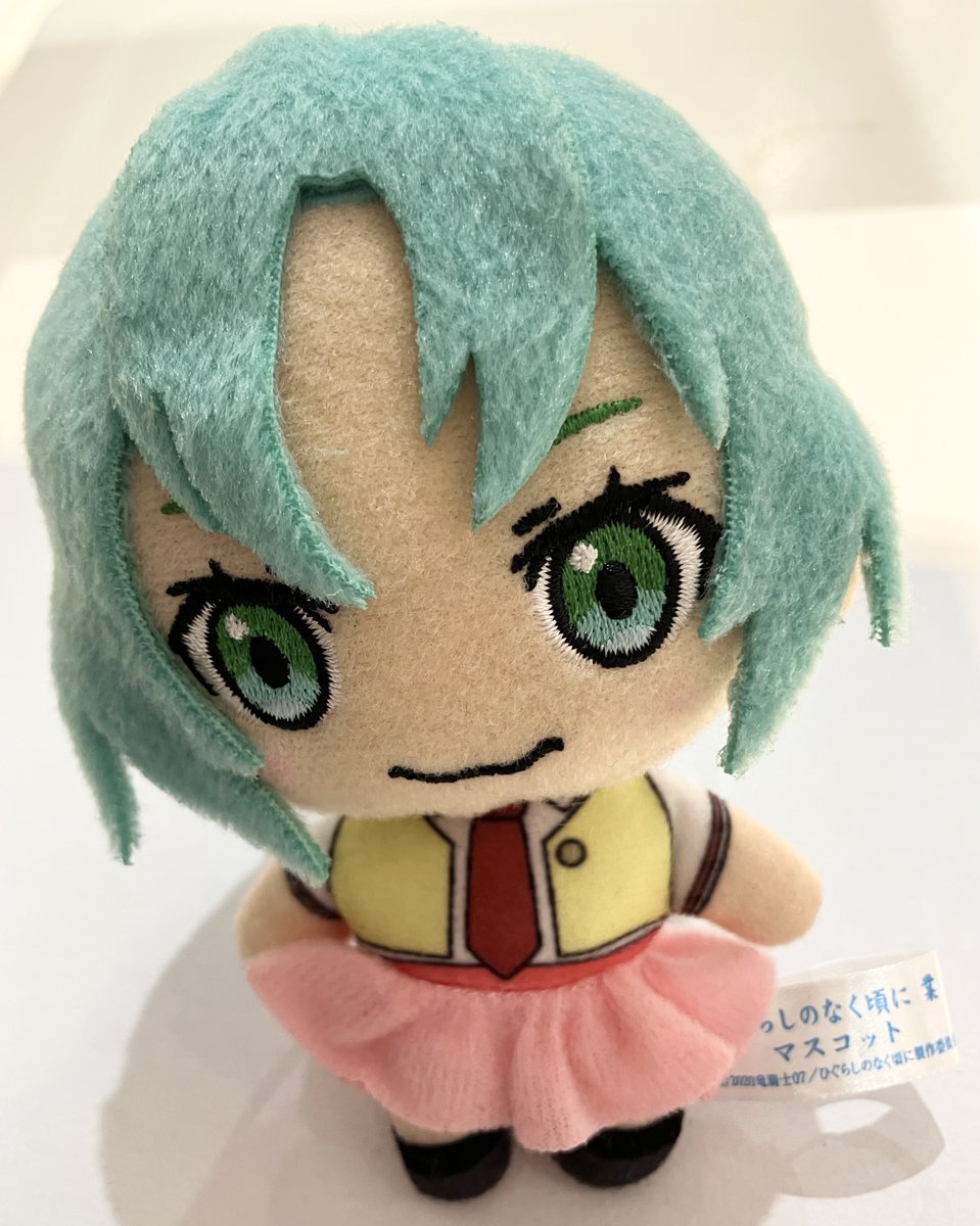 本日もオープンしました✨ #ひぐらしのなく頃に 業 マスコット #園崎魅