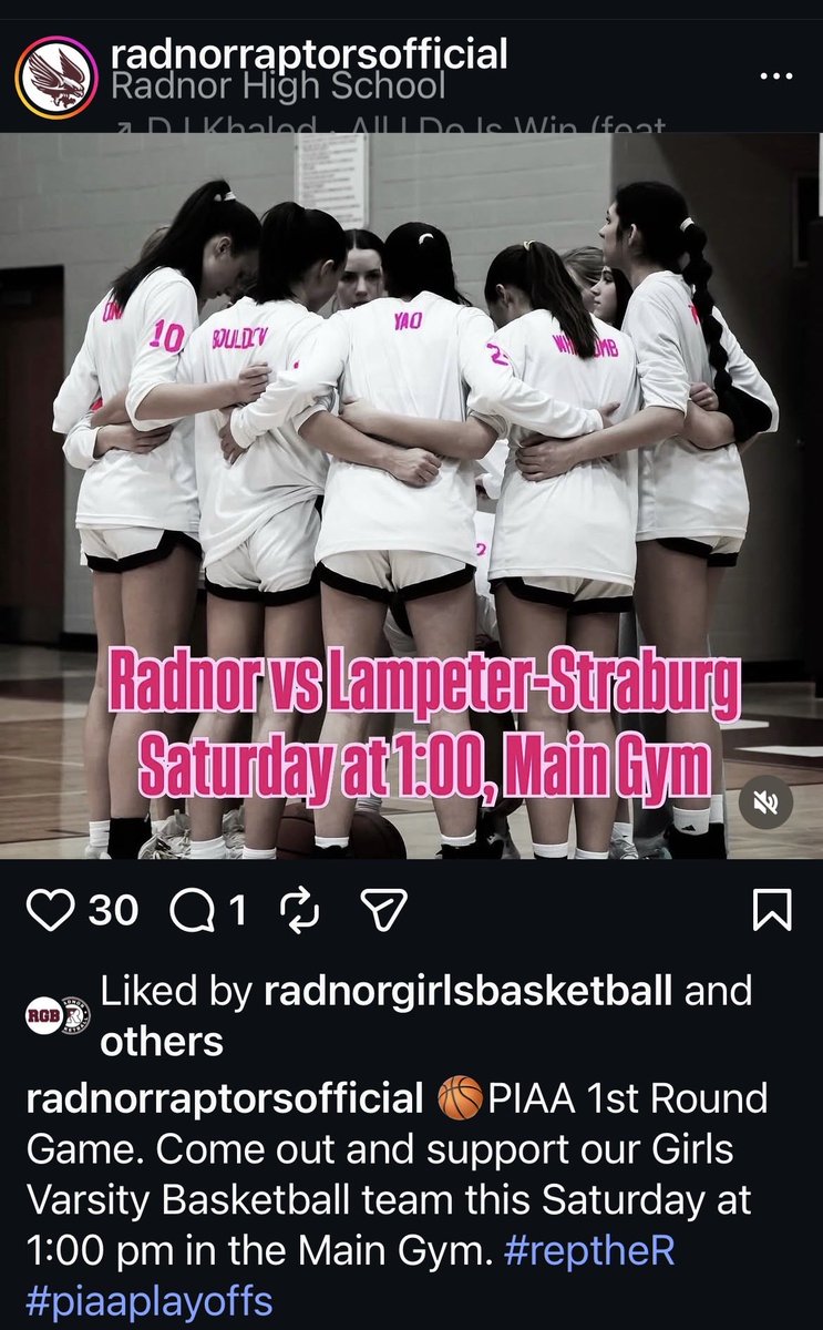 Radnor Girls’ Basketball tweet media