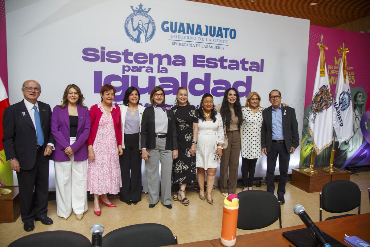 Trabajamos por un Guanajuato con igualdad real para mujeres y hombres. 🙋🏻‍♀️🙋🏻‍♂️

Participamos en la Primera Sesión del Sistema Estatal para la Igualdad.

<a href="/LibiaDennise/">Libia Dennise</a>