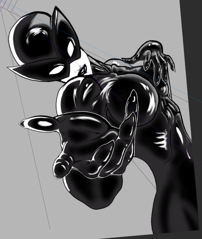 WIP Miss Fury piece I'm doing for an assignment. Shiny surfaces are weird lol
#art #MissFury
