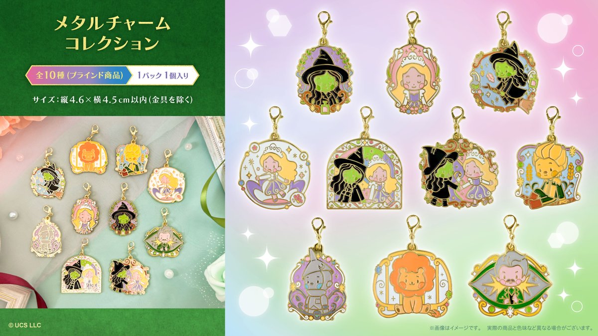 WICKED ウィキッド 永遠の約束 チャームコレクション 全6種 公式オンラインストアウィキッド 永遠の約束 チャームコレクション（全