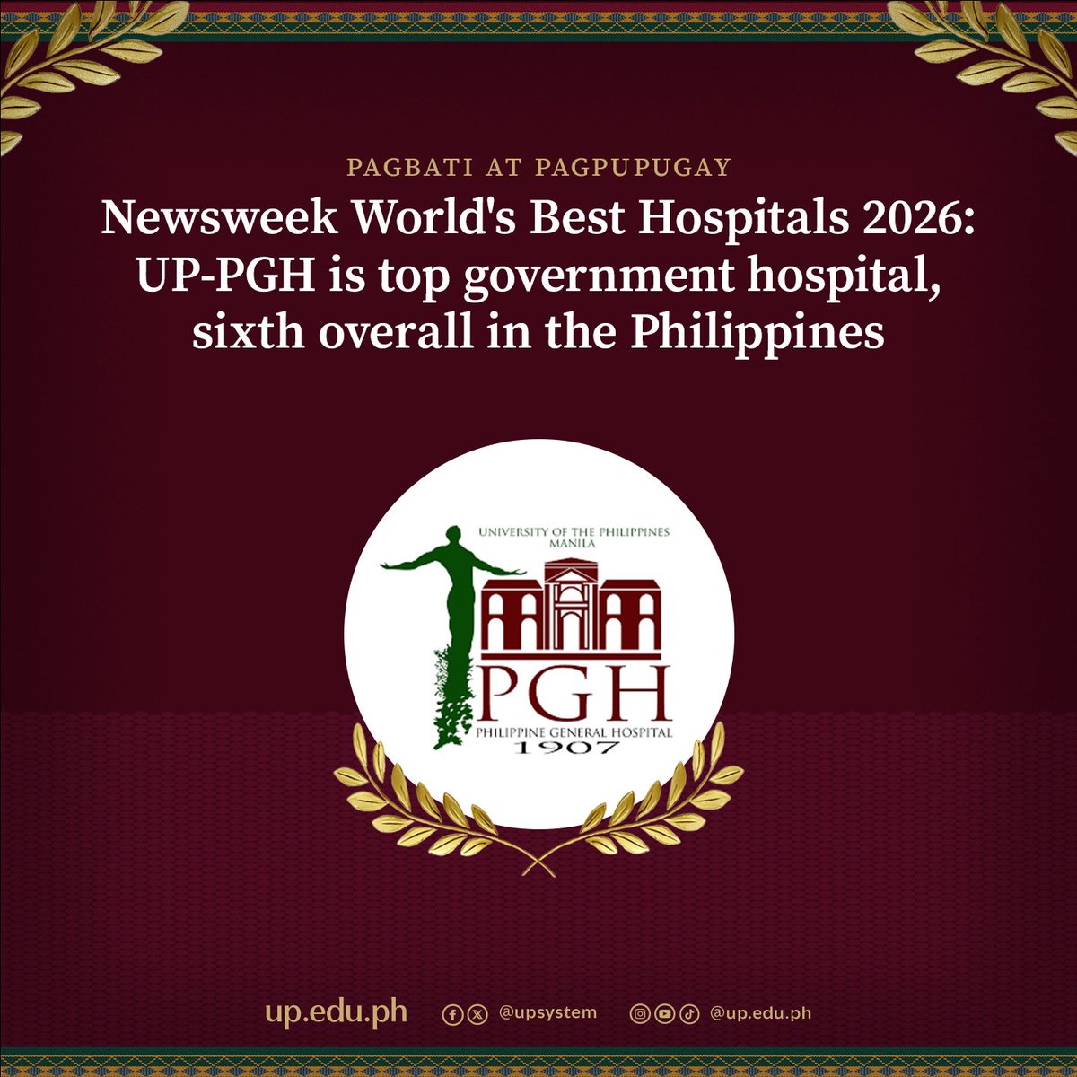 University of the Philippines tweet media