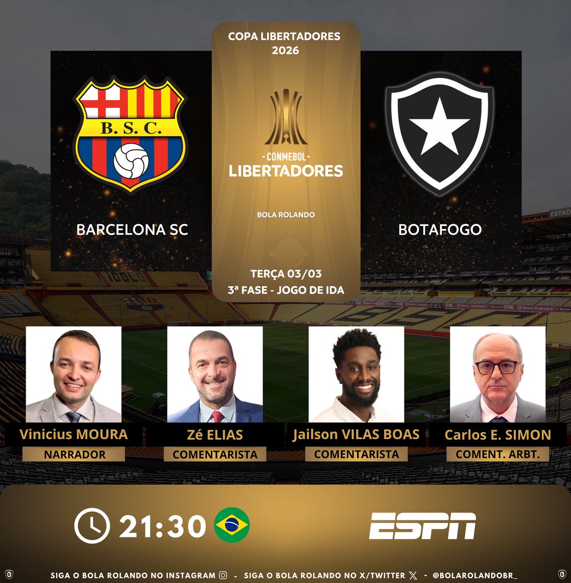 Bola Rolando tweet media