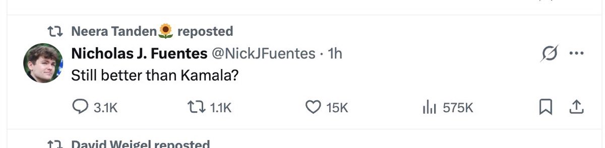 <a href="/neeratanden/">Neera Tanden🌻</a> Wait till you hear what else this guy has said