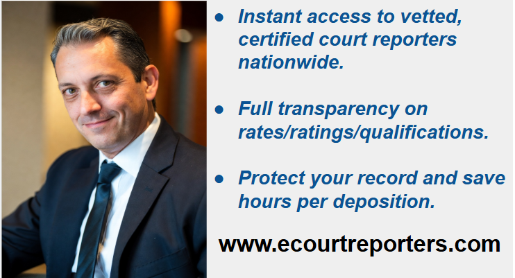 eCourtReporters tweet media