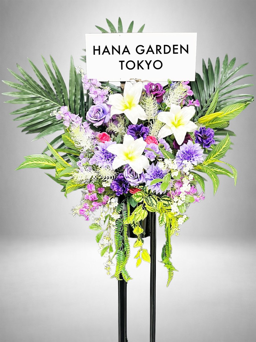 Re:Bloom] ボタニカルリュクススタンド 瑞々しいグリーンと花々が調和