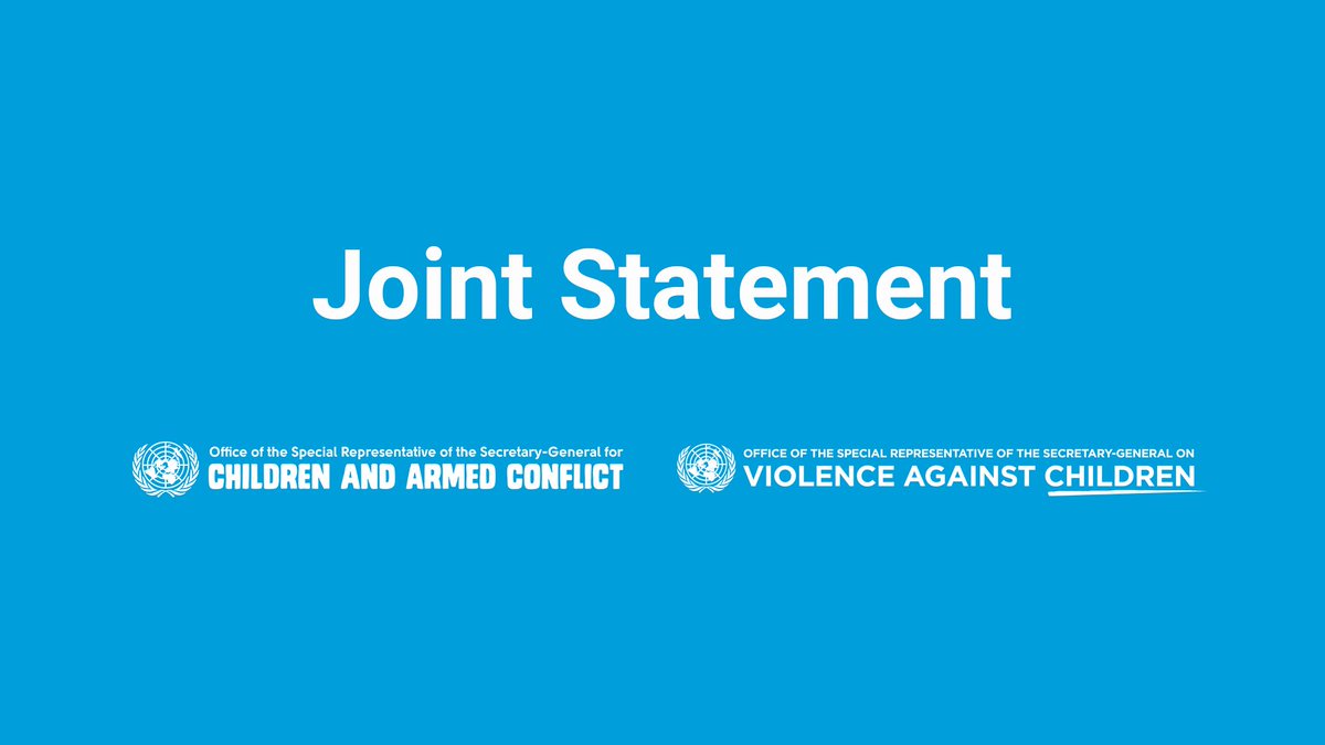 United Nations SRSG on Violence against Children tweet media