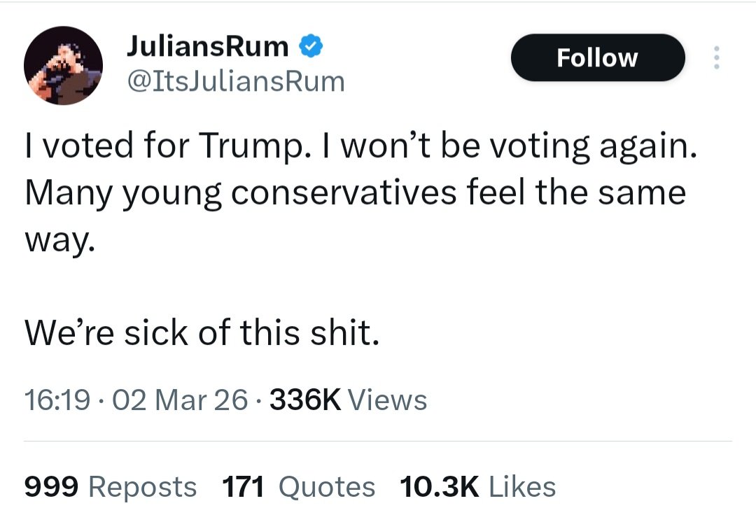 Q wasn't lying when he said people would drop their masks and turn on Trump. This one is surprising. 🤦‍♂️