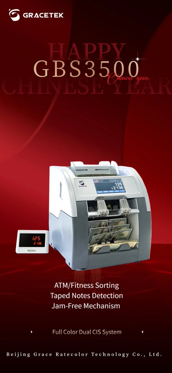 BeijingGrace's tweet image. 👇 Visit Our Website:
grace-chn.com
 
 #moneycounter #BillCounter #BanknoteCounter #MoneySorter #BillSorter #BundleNoteCountingMachine  #CoinCounter #CoinCountingMachine #MoneyDetector 
#MoneyBindingMachine #MoneyBindingTape 
#CashDepositMachine  #CashDepositModule