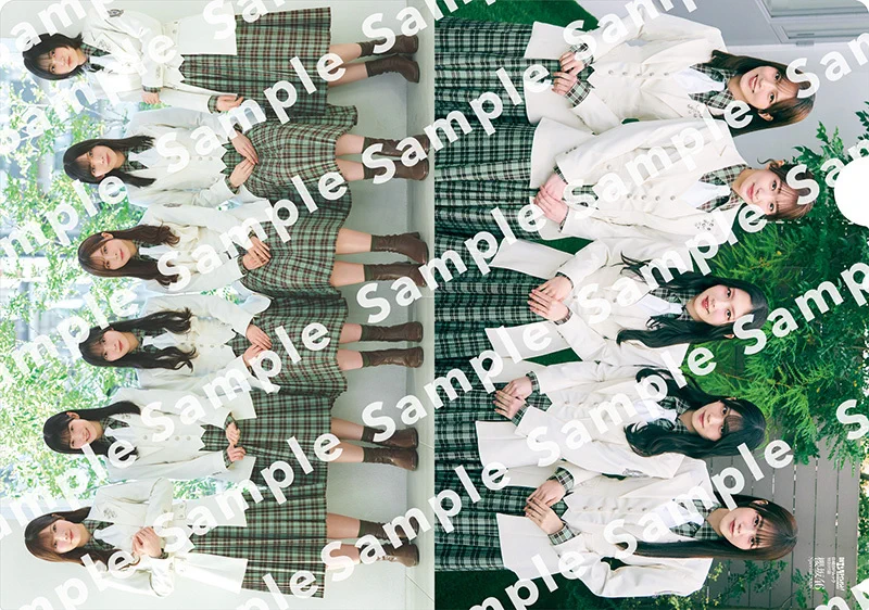 欅坂46 クリアファイル CDジャケット着せ替えカード 当選通知付 櫻坂46