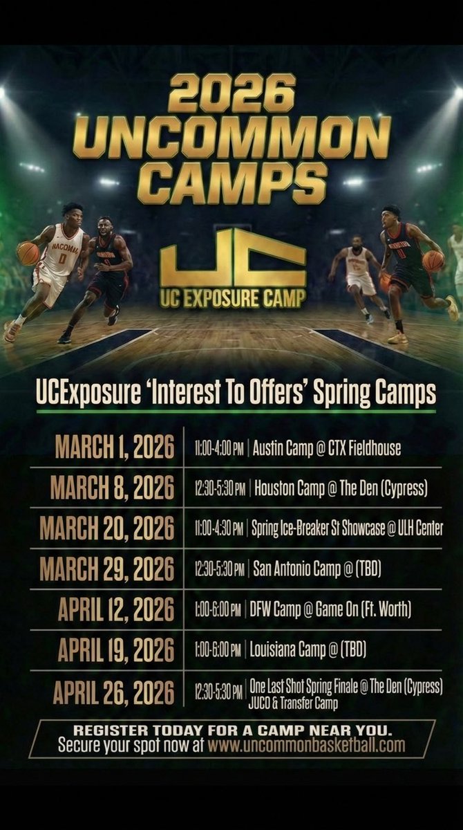 UC_Exposure's tweet image. Great to be a part of my 4th @RcsSports Sr Showcase March 20th along w/ @djones8301 @4YFilms @NelsonBrandSpor + College Coaches Coaching Games &amp;amp; Attending!  Unsigned 2026s Register Online @RcsSports or DM @UC_Exposure for more details #Signup #ShowcaseYourTalent #SecureOffers