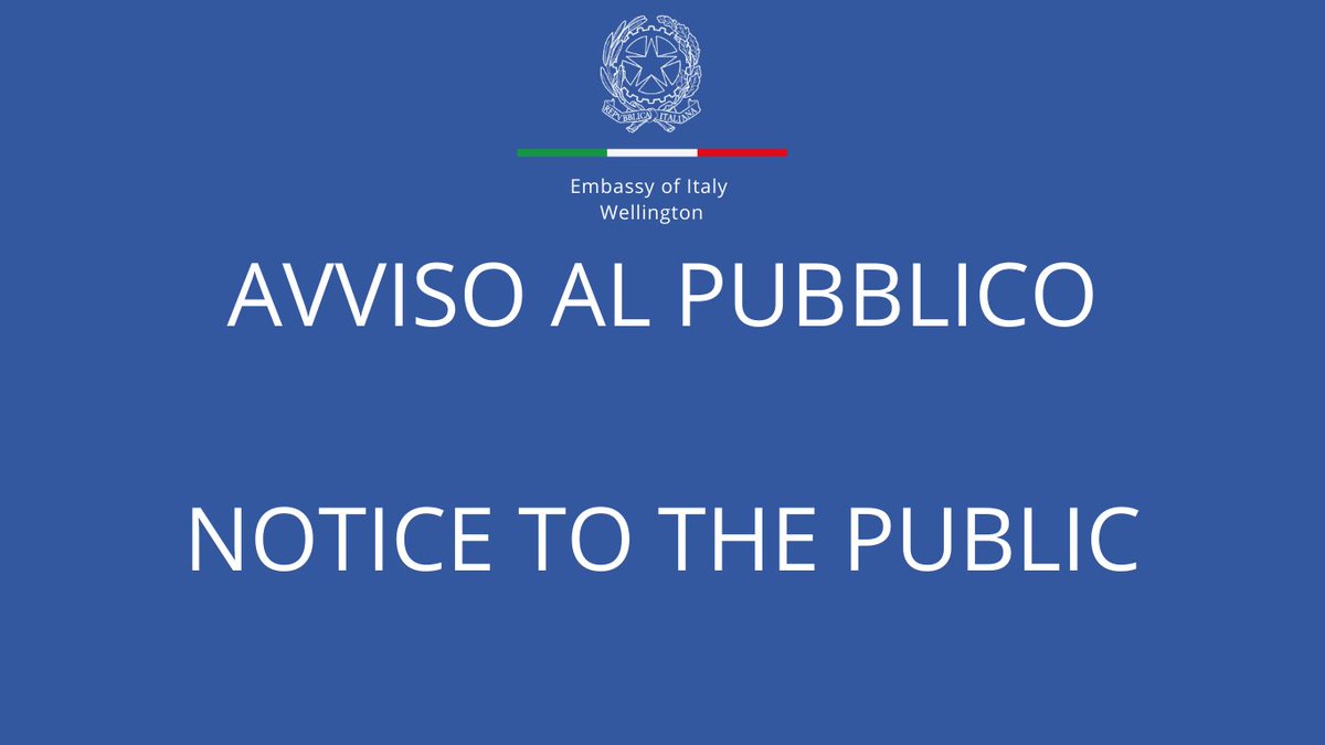Italy in New Zealand tweet media