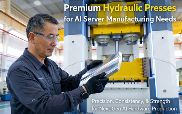 gsjforgingpress's tweet photo. Premium Hydraulic Presses for AI Server Manufacturing Needs
Our Premium Hydraulic Presses are engineered specifically to meet the unique demands of AI server manufacturing, turning raw materials into high-quality components that power next-gen AI systems.
https://t.co/Hg9riOSLPU https://t.co/Shn1Q0wMvk