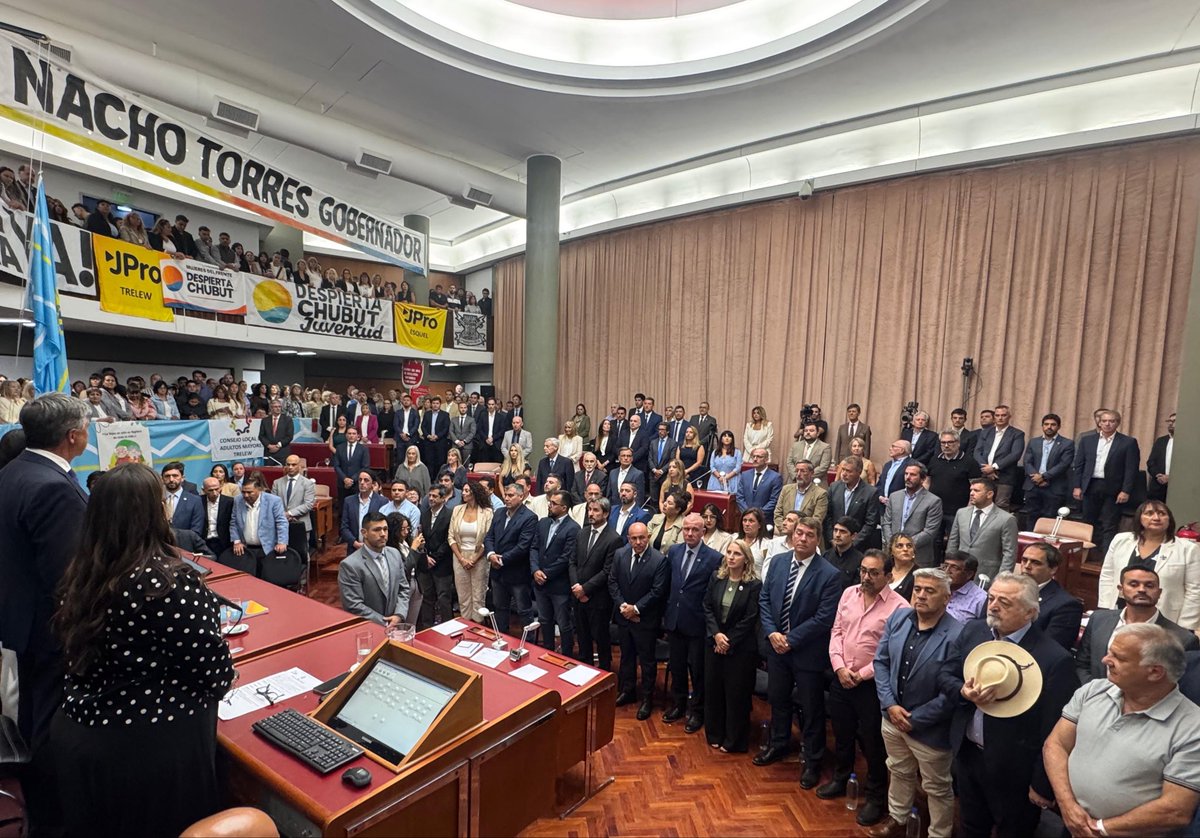 Hoy estuve presente en la apertura de las 54° Sesiones Legislativas de Chubut.

Escuchar el balance y los desafíos que vienen permite dimensionar el momento que estamos atravesando como provincia. No son tiempos simples, y por eso la planificación, el orden y la responsabilidad