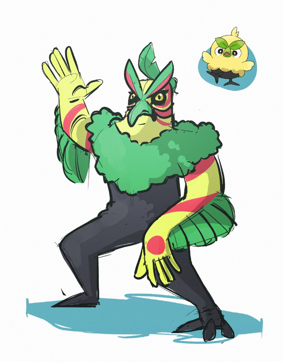 Orangenboy's tweet photo. Evolving Gen 10 Starters ☘️💧🔥 #Pokemon  #ポケモン https://t.co/wva85auxMl