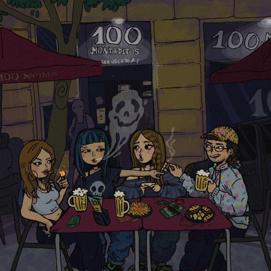 he dibujado la última cena