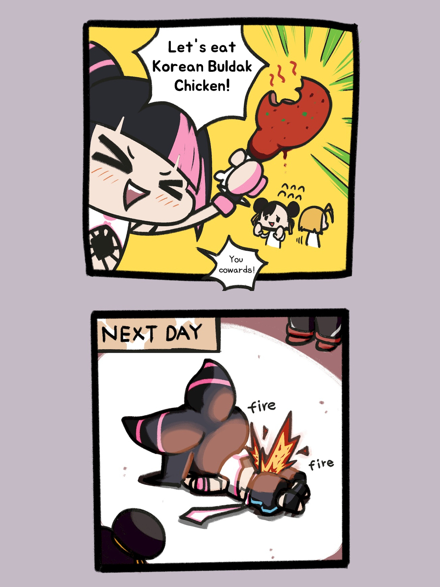 burning 