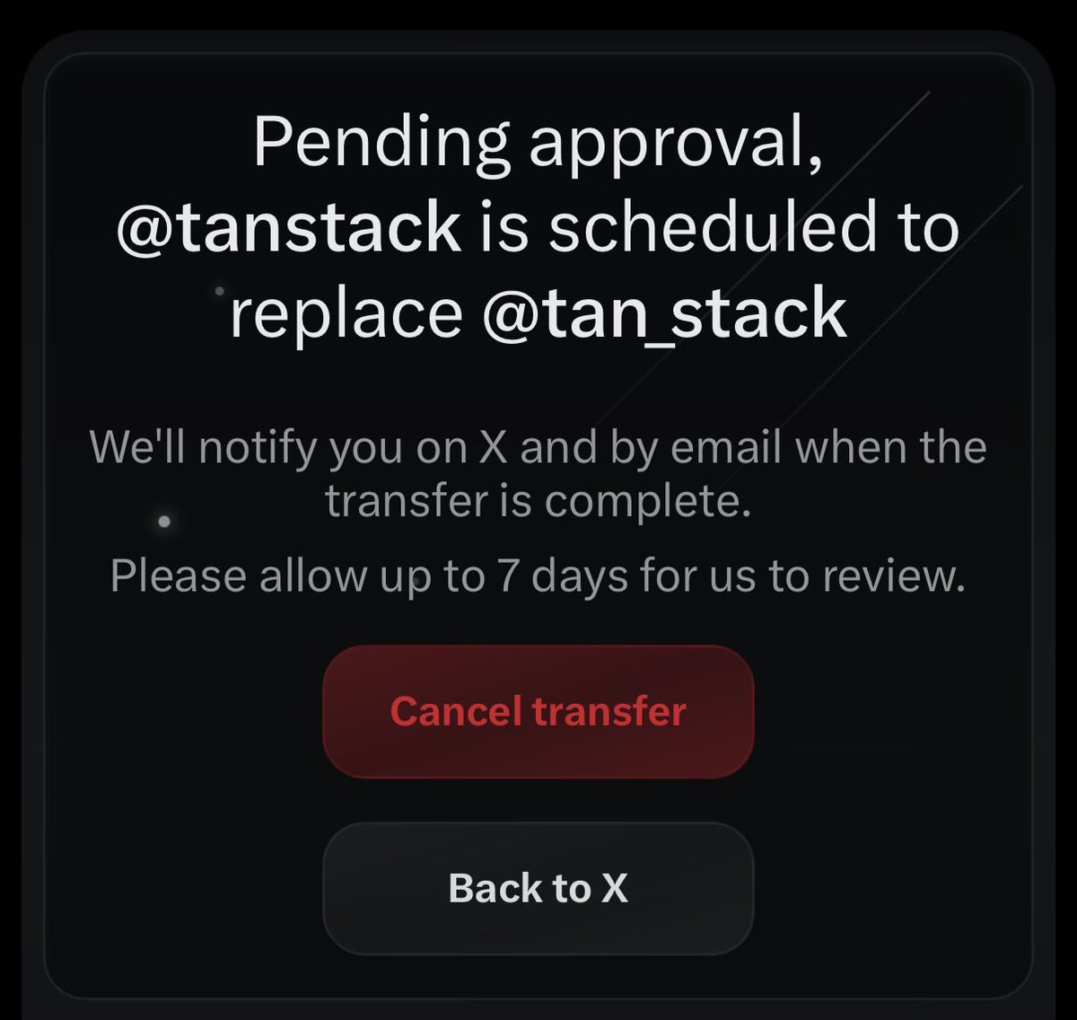 Tanner Linsley tweet media