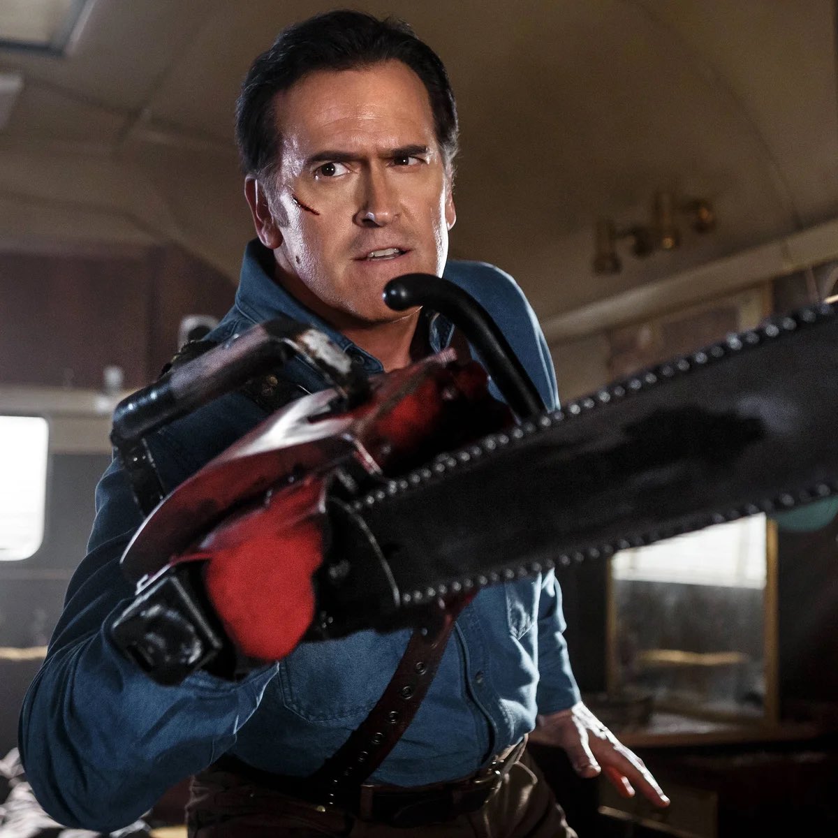 CAMELCASTOff's tweet photo. One of my favorite people ever, Bruce Campbell, has been diagnosed with cancer. Luckily, he has tons of experience fighting evil. Looking forward to his win and many more years of Bruce. https://t.co/ivFXY7f2OD