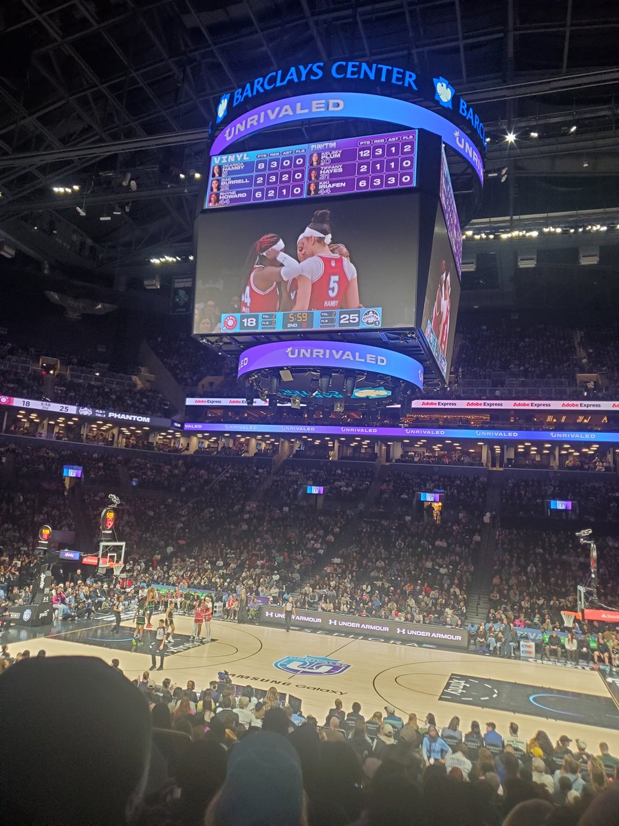 Brooklyn <a href="/Unrivaledwbb/">Unrivaled Basketball</a> Let's go <a href="/Raehoops/">Rae Burrell❤️‍🔥</a> !!