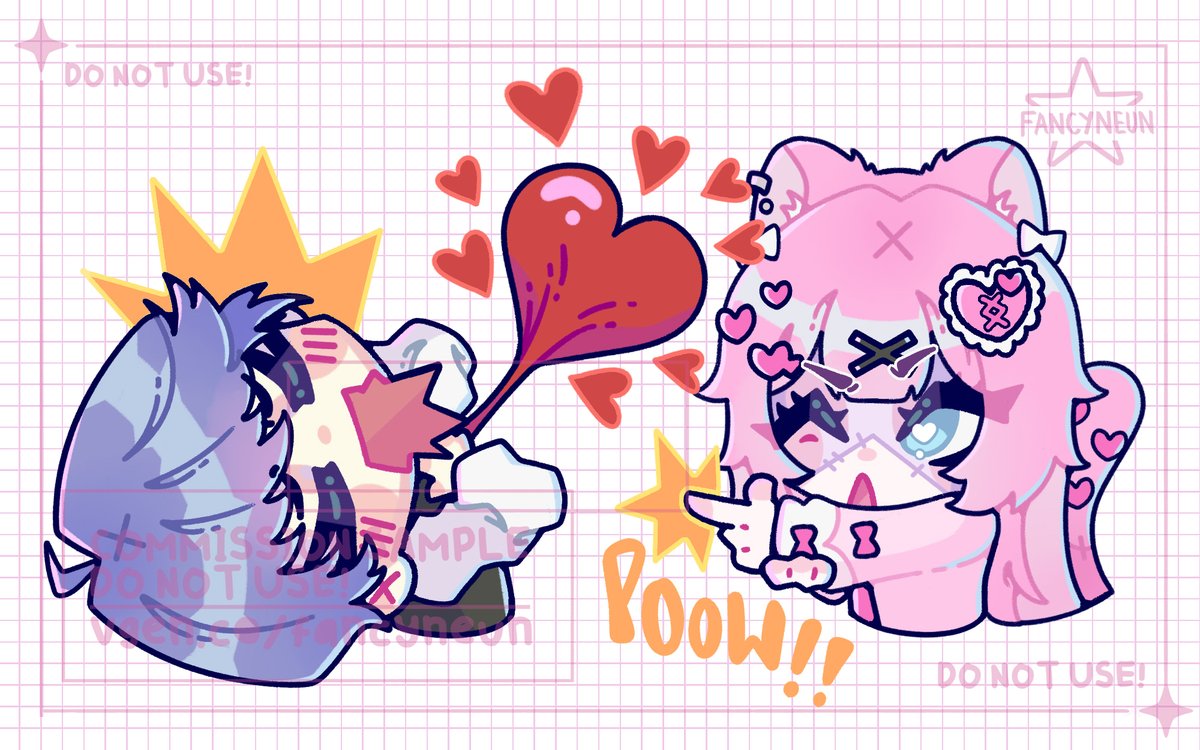 fancyneun's tweet photo. [✦ VALENTINE'S YCH ✦] Couple Chibi Heart Attack !💗
─ commission done for MidoriSyndrome !          

「ʀᴛs ᴀɴᴅ ʟɪᴋᴇs ᴀʀᴇ ᴀᴘᴘʀᴇᴄɪᴀᴛᴇᴅ」   
 ┗ 📷🔗https://t.co/PU4Qvc0iz4 

#VGen #VGenComm https://t.co/I3Mpvaedo8
